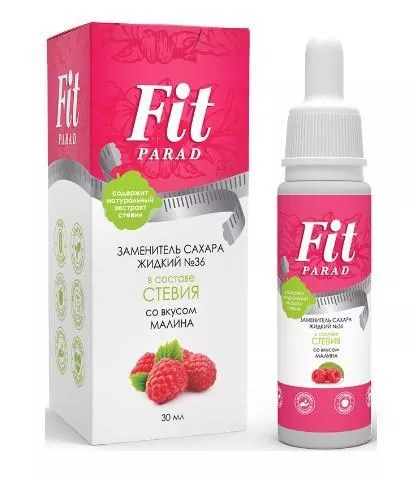 Fit Parad Заменитель сахара жидкий №36 со вкусом малины 30 ml