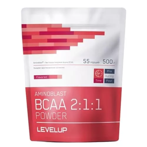 LevelUp Aminoblast BCAA Powder 500g