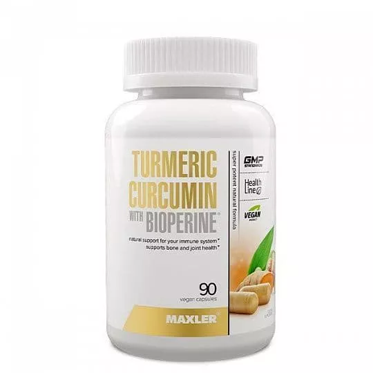 Maxler Curcumin Turmeric with Bioperine 90 vcaps