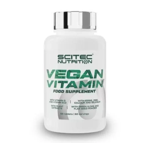 Scitec Vegan Vitamin 60 tab фото