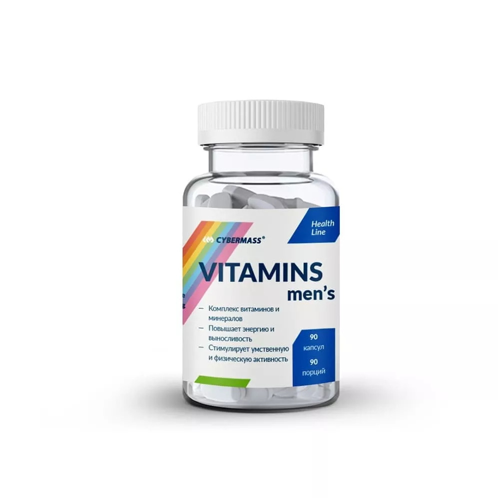 Cybermass Vitamins Mens 90caps