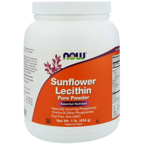 NOW Sunflower Lecithin Powder 454g