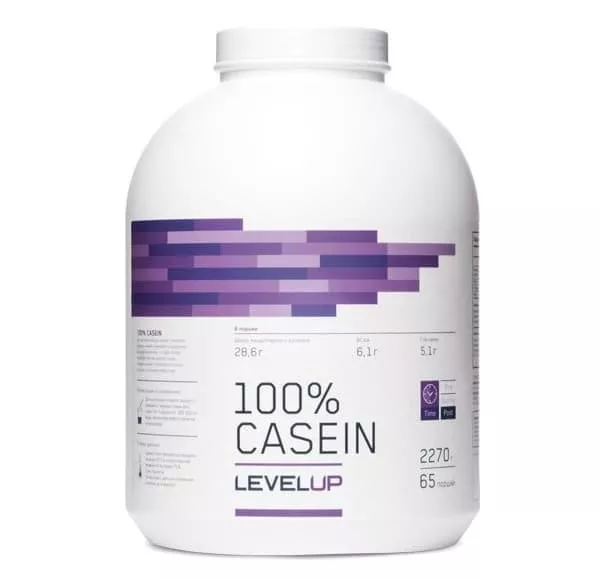 LevelUp 100% Casein 2270g фото