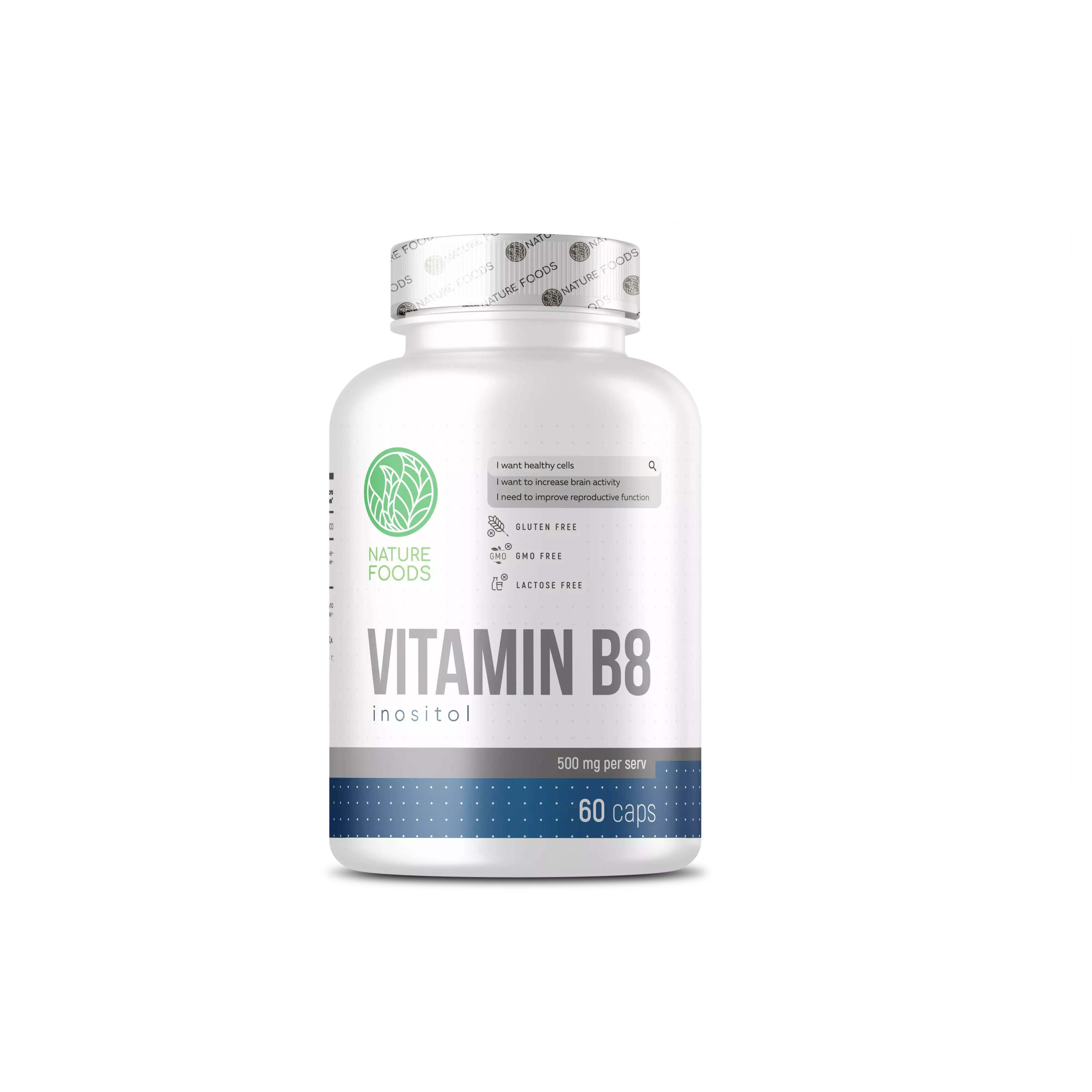 Nature Foods Vitamin B8 500mg 60 caps