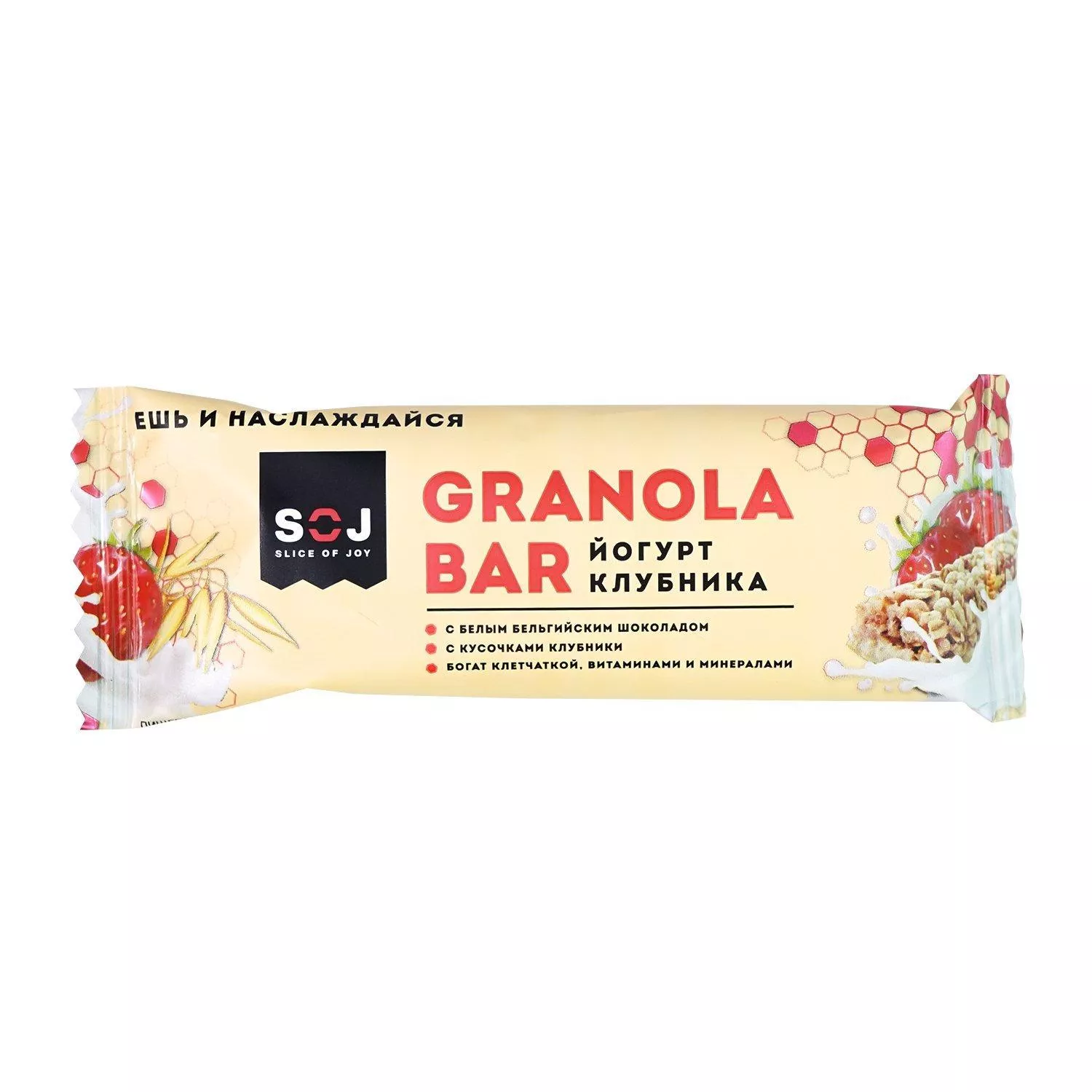 SOJ Злаковый Батончик Granola 40g (х12)