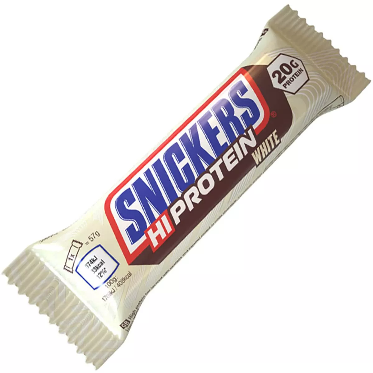 Snickers HI Protein Bar White Chocolate 57g (х18)