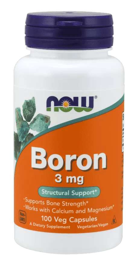 NOW Boron 3 mg 100 caps