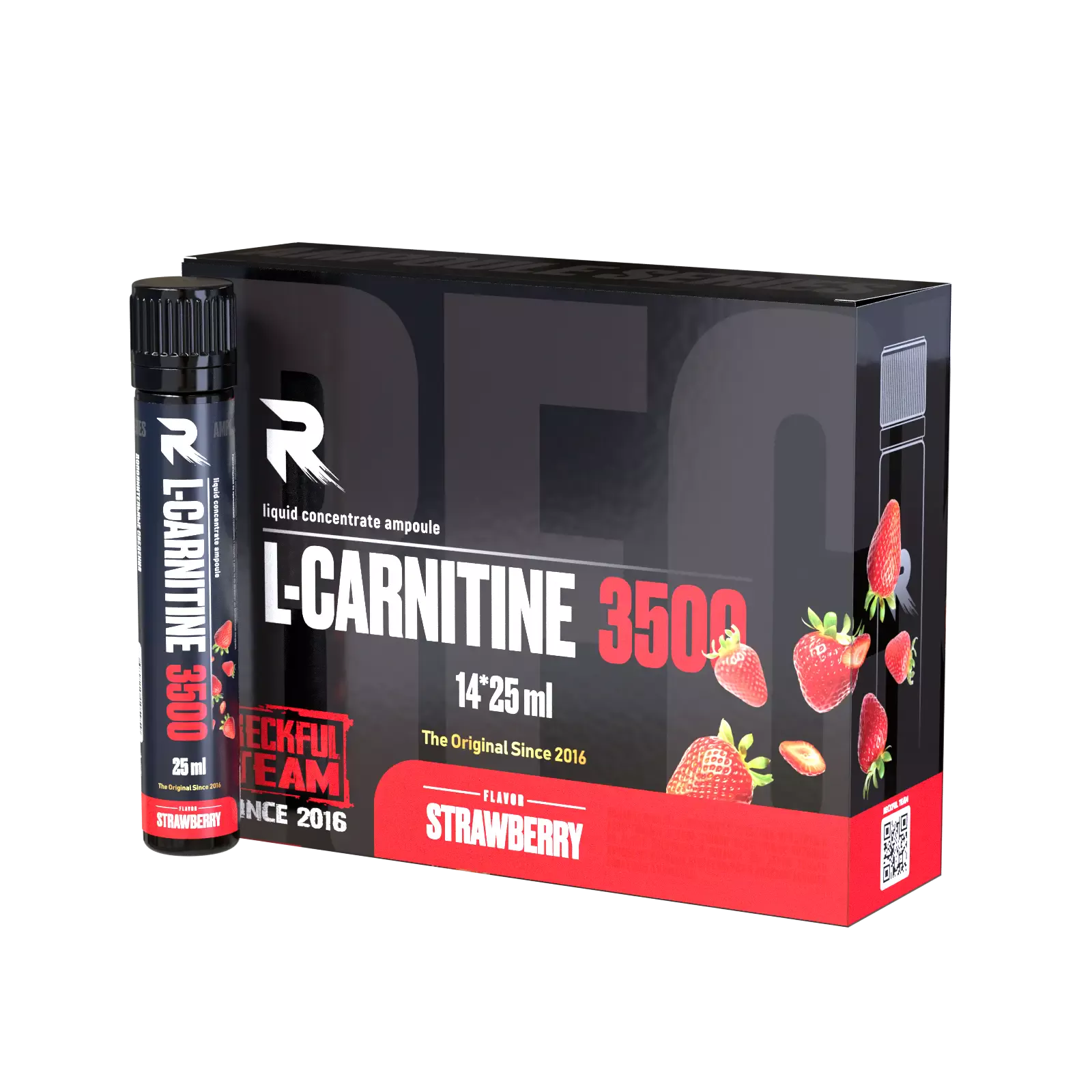 Reckful L-Carnitine 3500mg 25ml amp 14шт (Шоу-бокс) фото