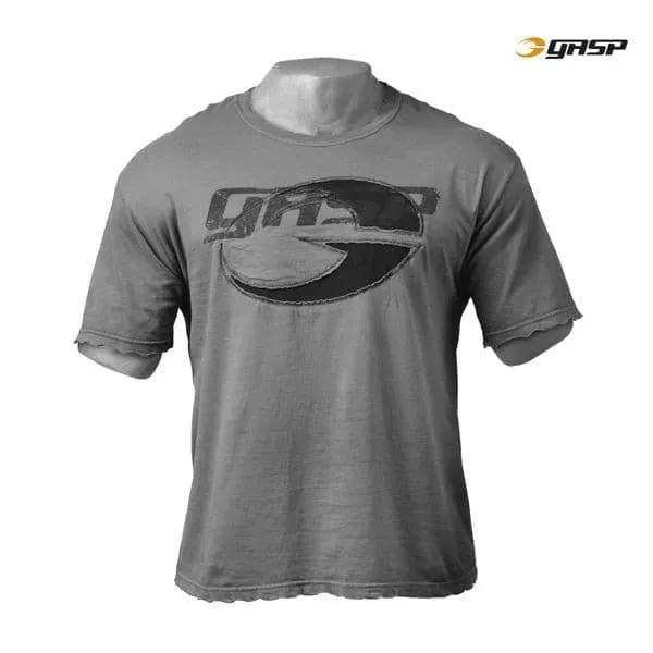 Футболка Heavy wash tee серая