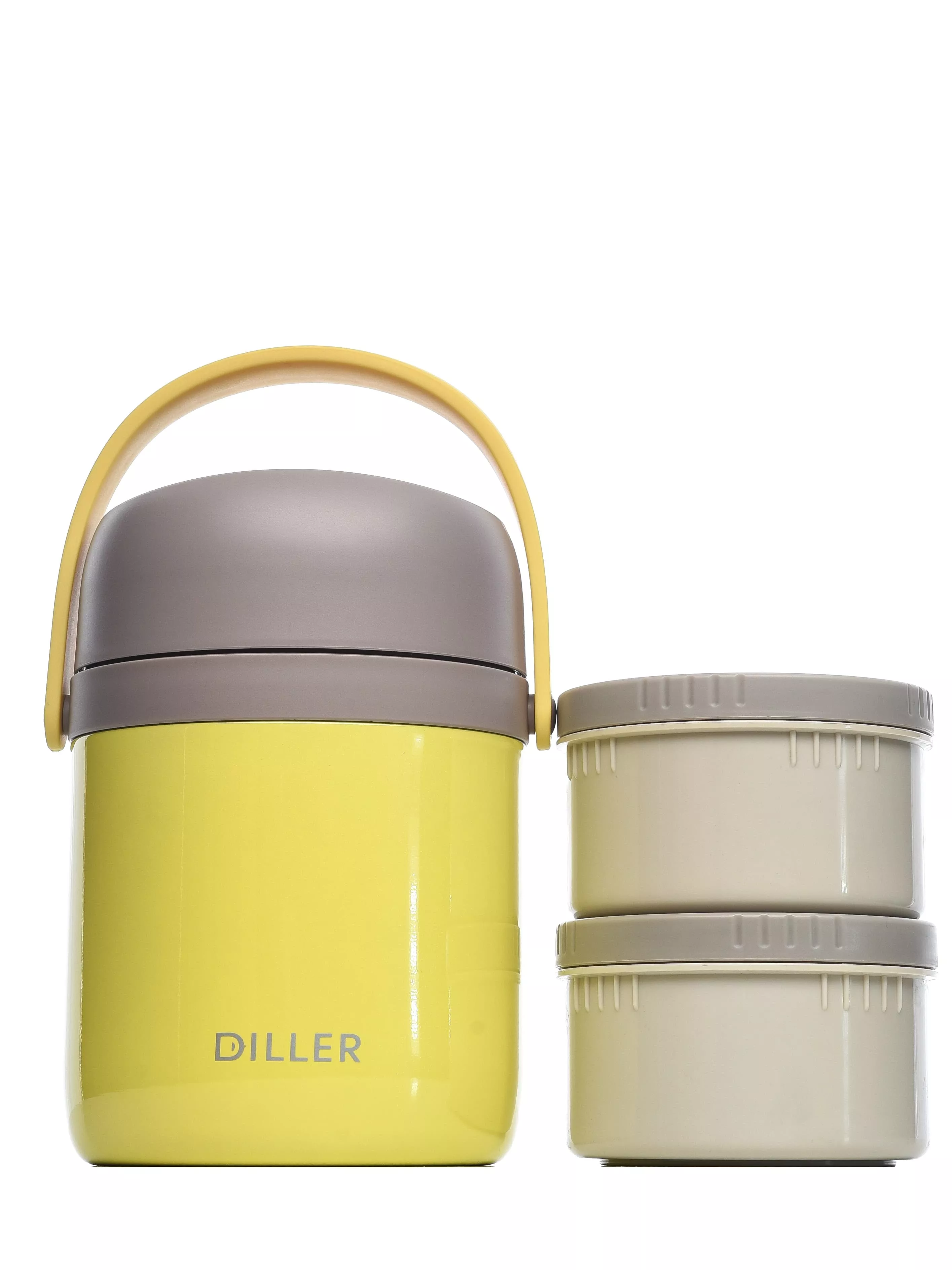 Термоконтейнер для еды Diller 8926 1600 ml (желтый)