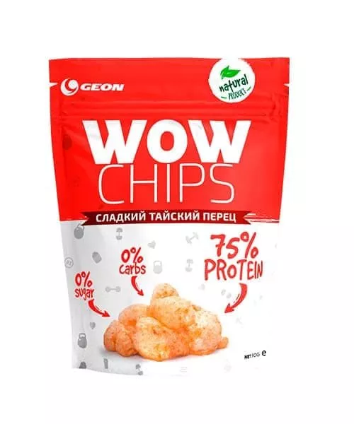 GEON WOW Protein Chips 30g