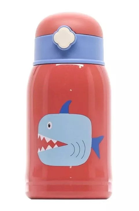 Бутылка для воды Diller 8800 450 ml (с трубочкой)(Красный)