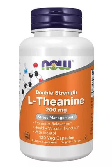 NOW Theanine 200mg 120 vcaps