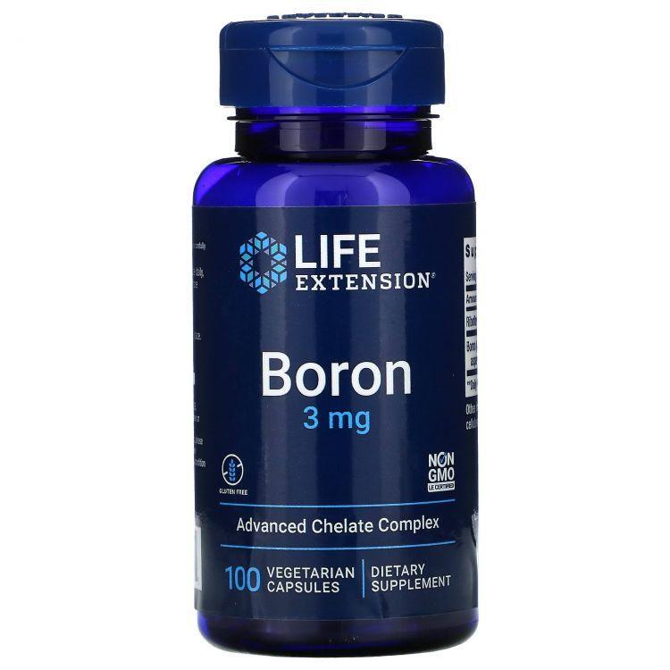 LIFE Extension Boron 3mg 100 vcaps