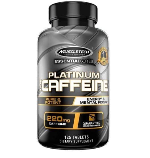 MT Platinum Caffeine 125 tabs