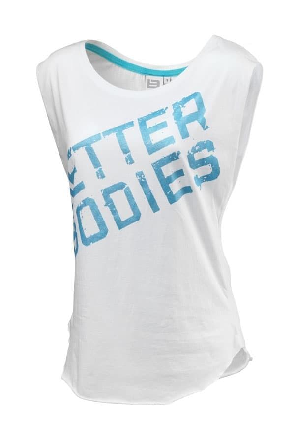Better Bodies Casual printed tee, футболка белая фото