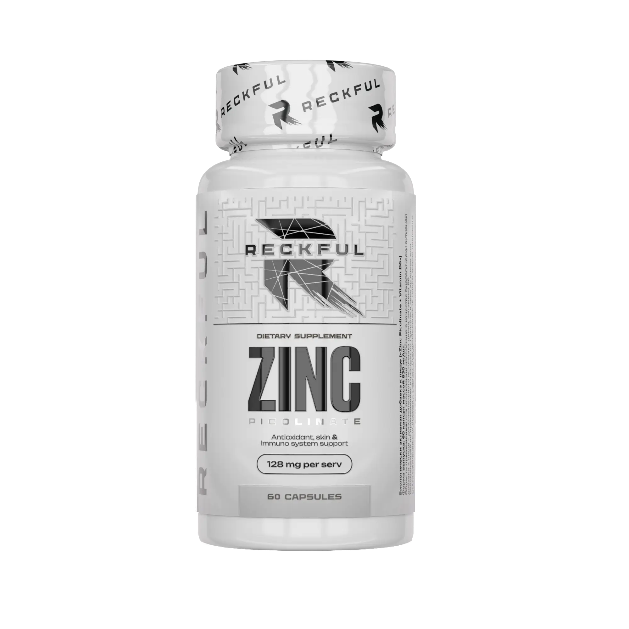 Reckful ® Zinc picolinate 60 caps