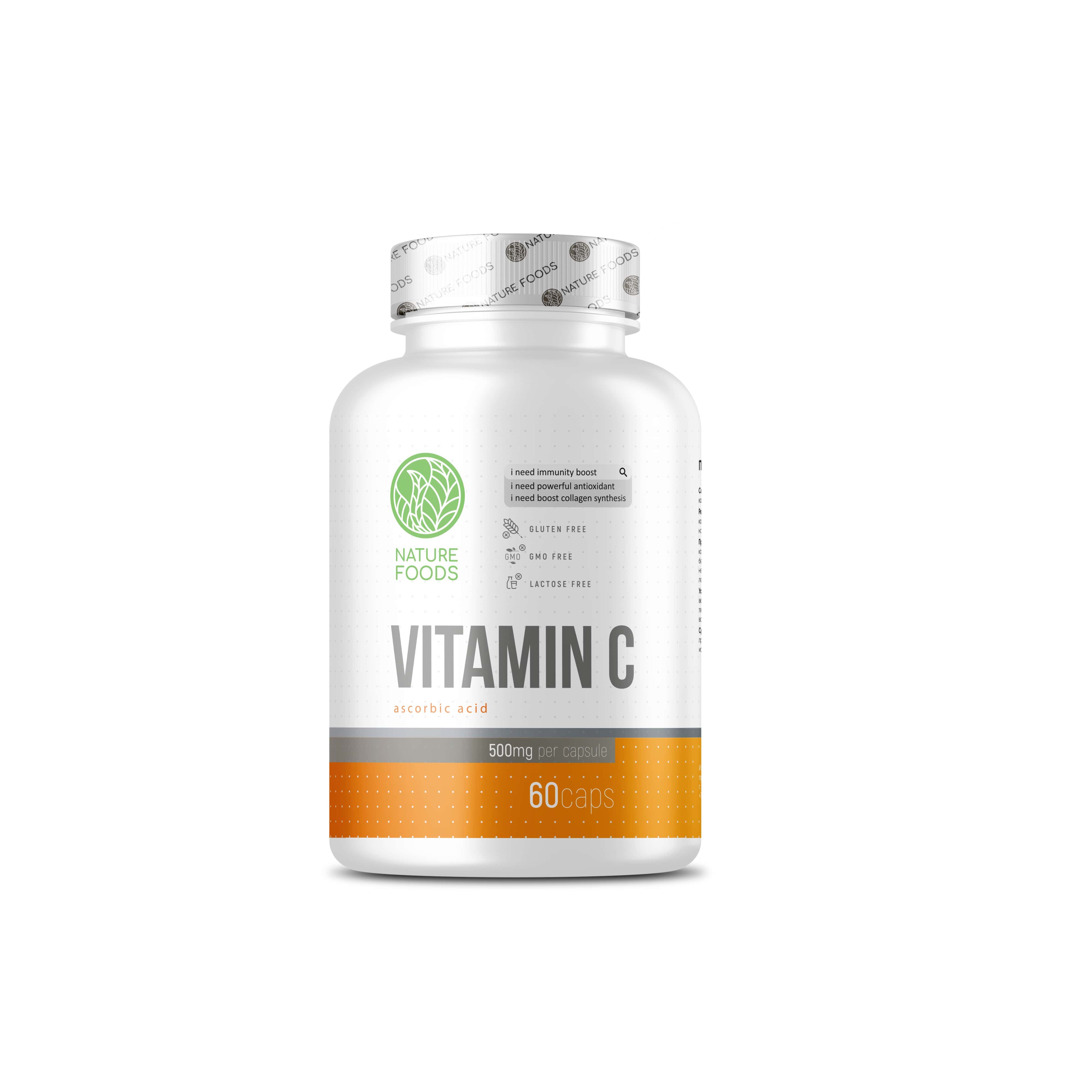 Nature Foods Vitamin C 60 caps