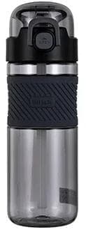 Бутылка для воды Diller DB-001 600 ml (С трубочкой) (Черный) фото