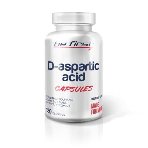 BeFirst D-aspartic Acid capsules 120 caps фото