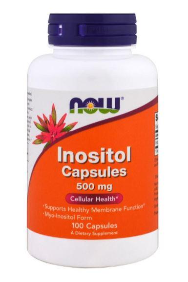 NOW Inositol 500 mg 100 vcaps