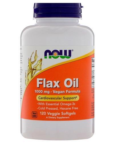 NOW Flax Oil 1000mg 120 caps