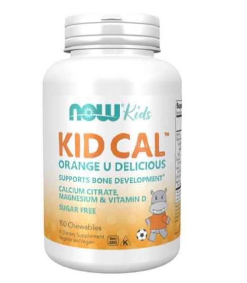 NOW БАД К ПИЩЕ Kid Calcium 100 Chewables
