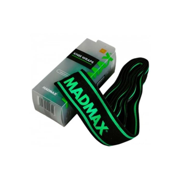 Бинт коленный Mad Max "Non slide"MFA299\BK-GN\2m