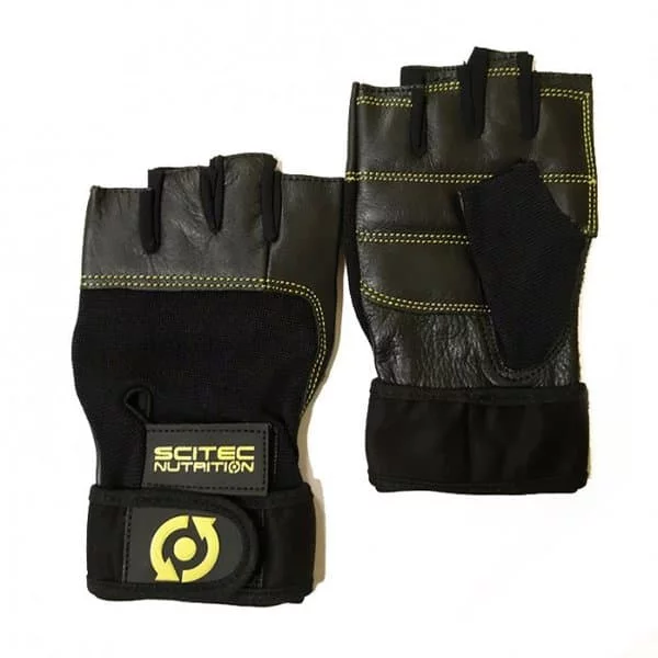 Scitec Перчатки Glove - Yellow Style фото