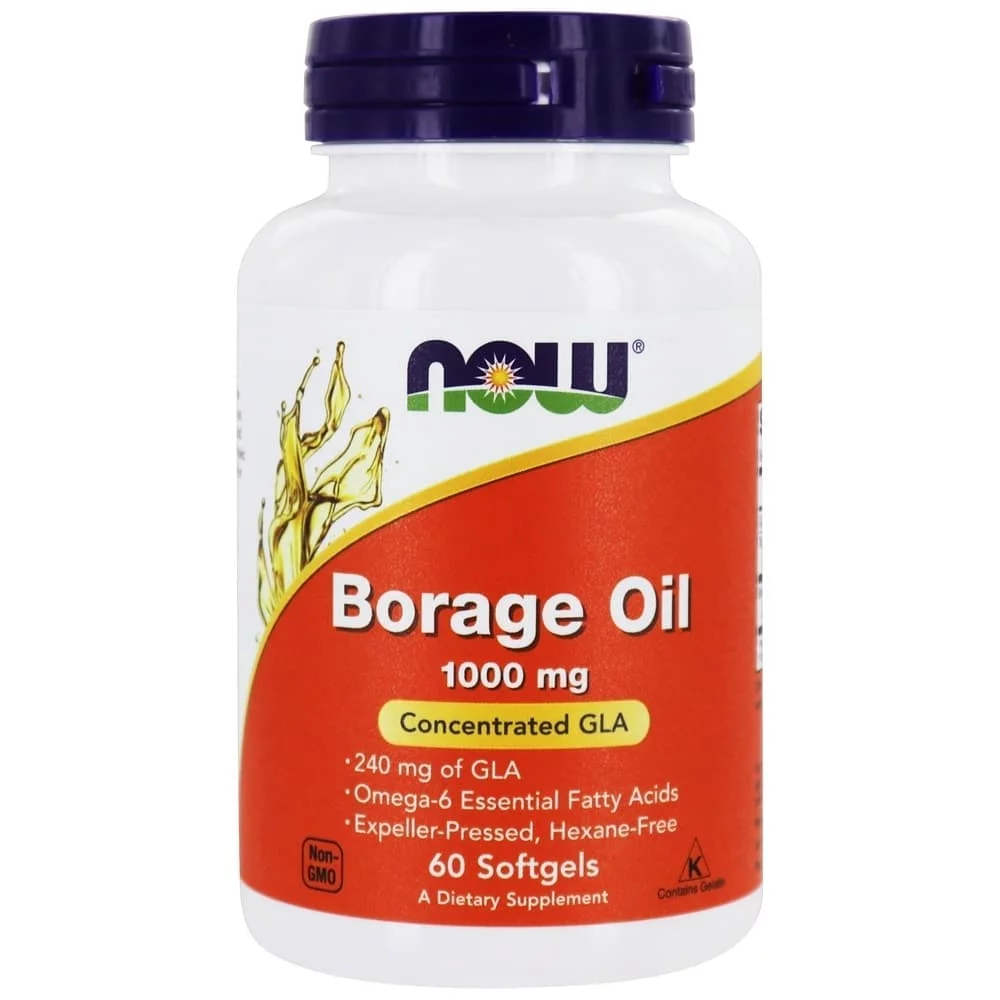NOW Borage Oil 1000 mg 60 sof фото