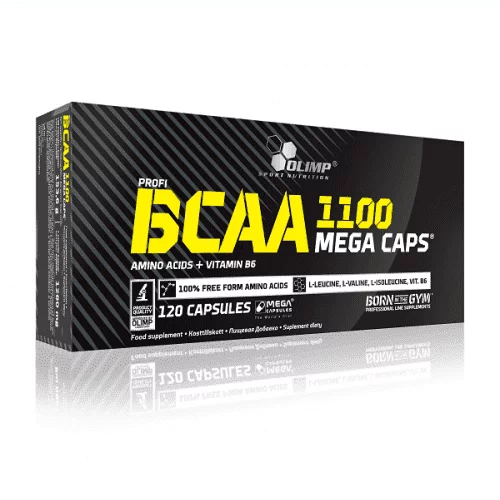 Olimp BCAA Mega Caps 1100 120 caps фото