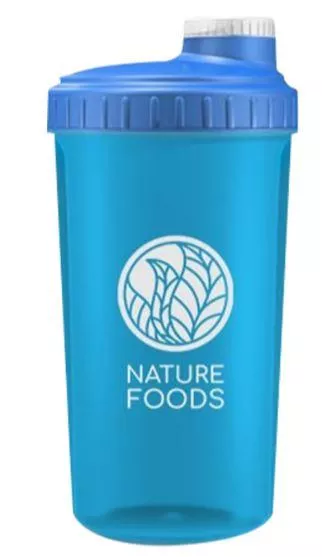 Nature Foods Шейкер 700ml (Neon Blue) фото