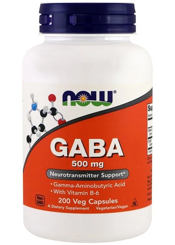 Now GABA 500 mg 200 vcaps фото